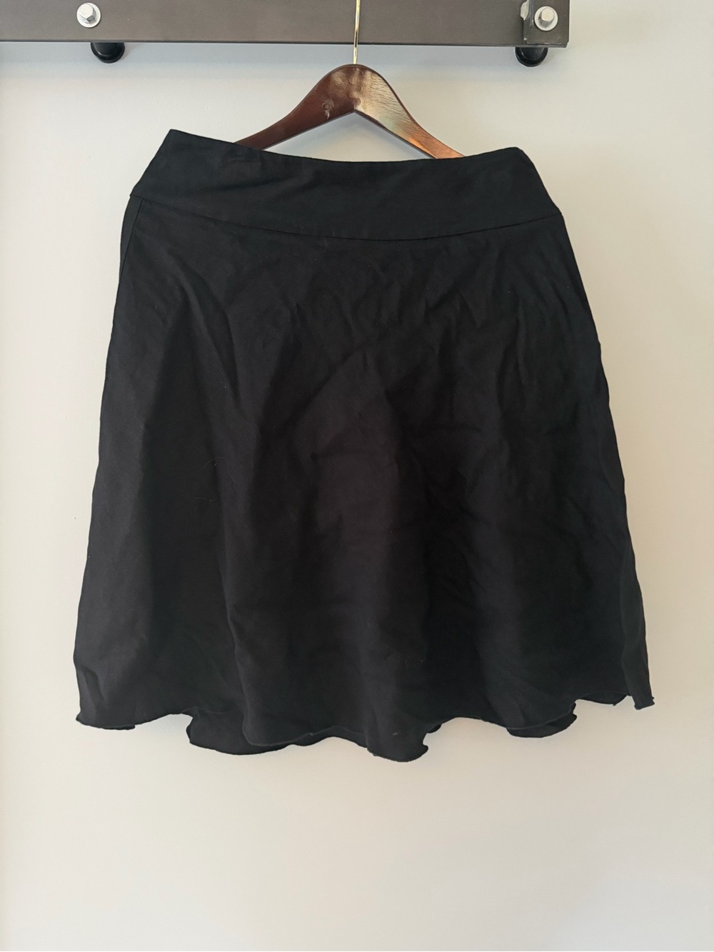NIC+ZOE Black A-Line Skirt